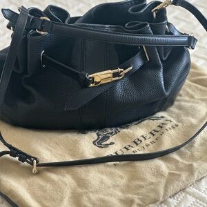 Burberry leather bag